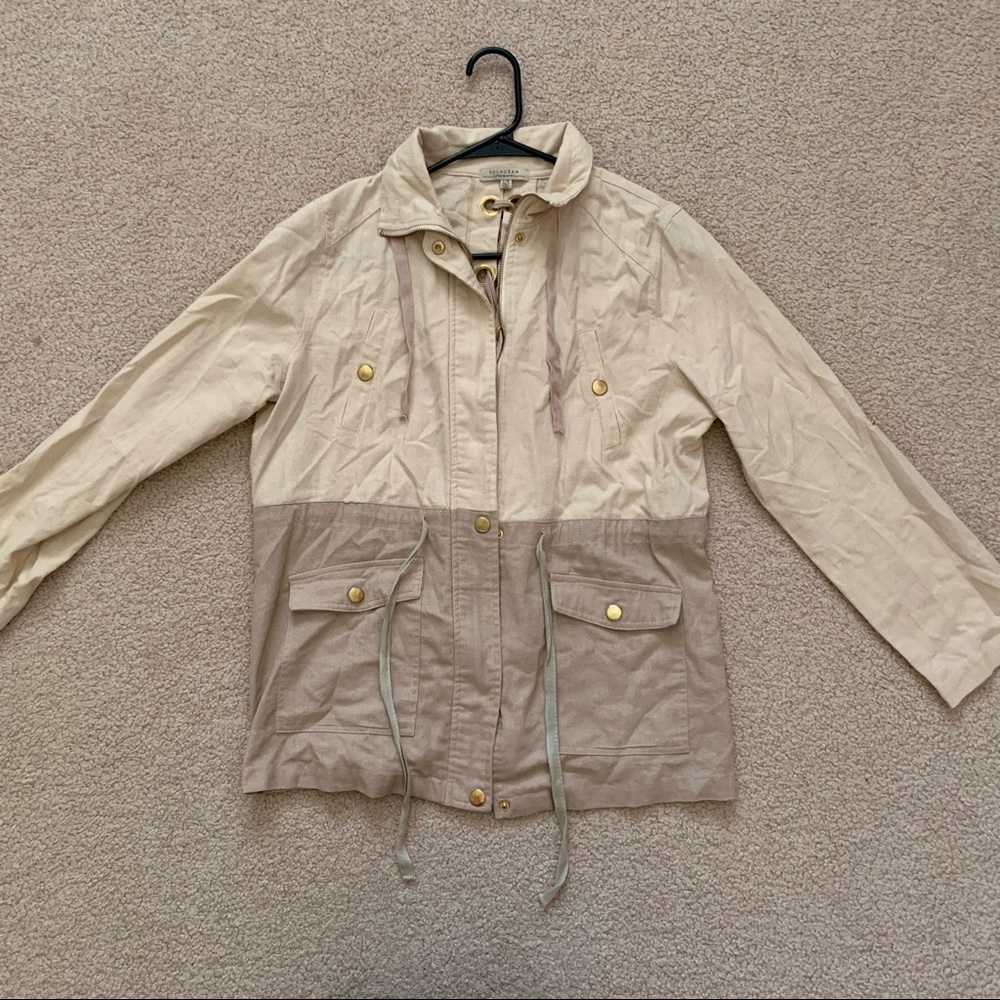 Super cute linen jacket